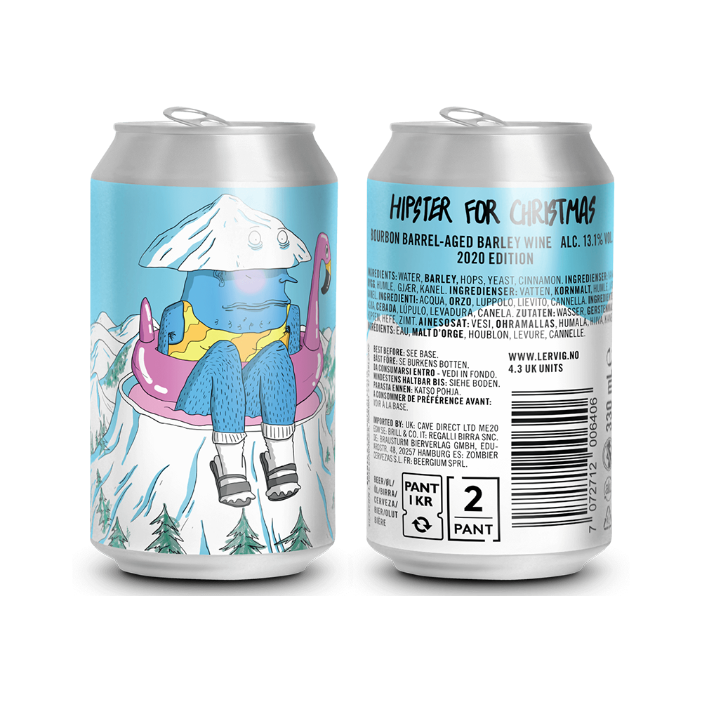 Lervig Hipster For Christmas 2020 330ml
