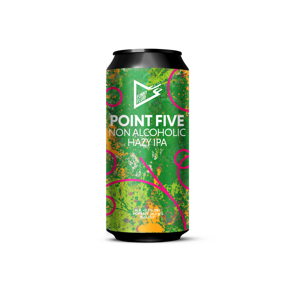 Point Five Hazy IPA 500ml