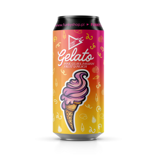 Gelato: Pink Guava, Passion Fruit & Peach 500ml