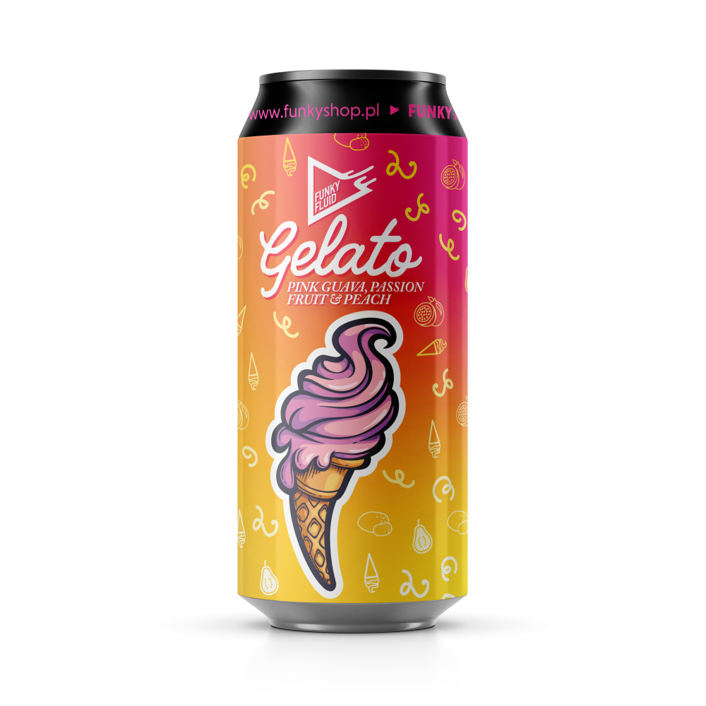 Gelato: Pink Guava, Passion Fruit & Peach 500ml