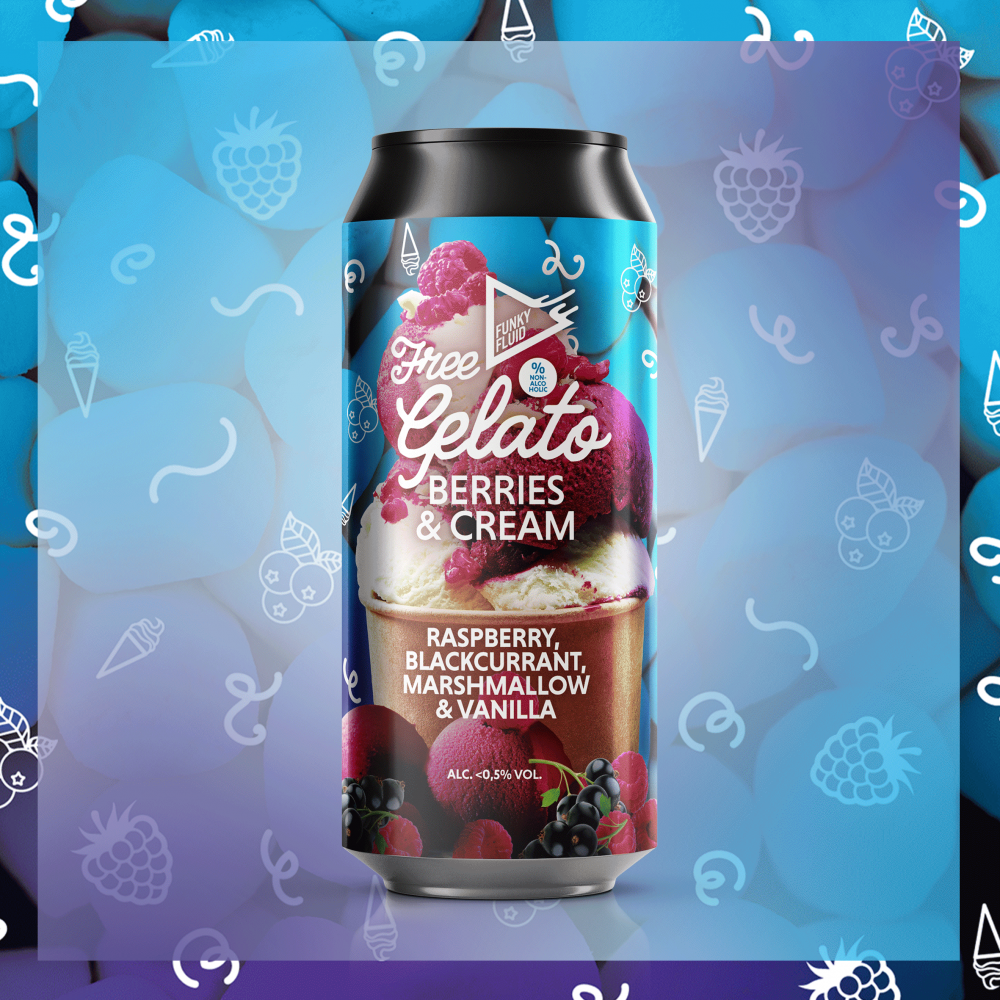 Free Gelato Berries & Cream 500ml