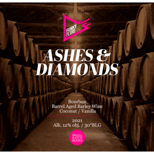 Ashes & Diamonds: Bourbon/Coconut/Vanilla 330ml