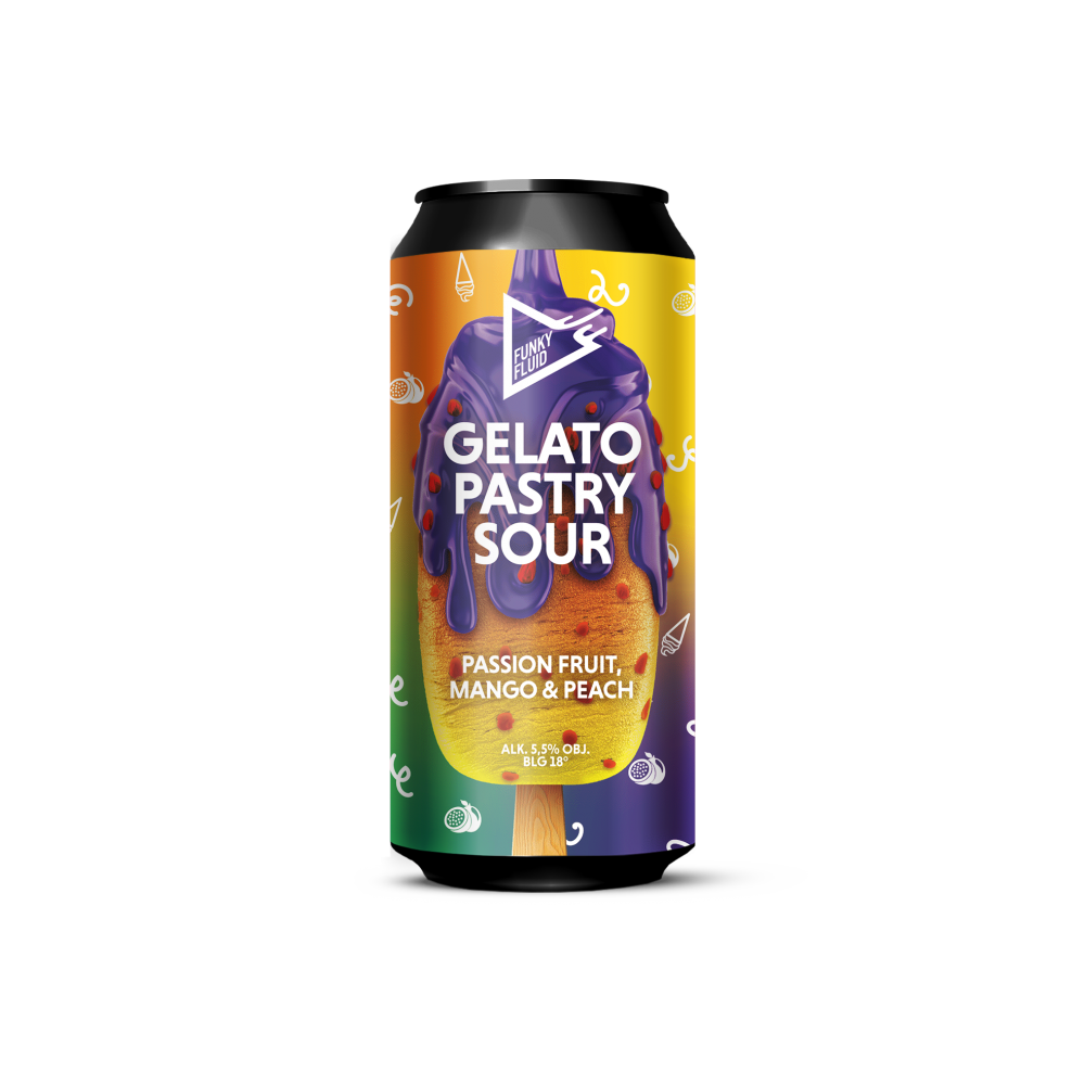 Gelato: Passionfruit, Mango & Peach 500ml