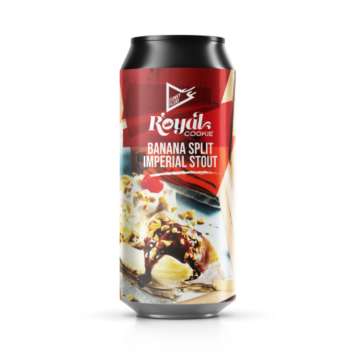 Royal Cookie: Banana Split 500ml