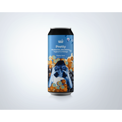 Pretty - Blueberries, Blackberry, Yoghurt & Malaga 500ml