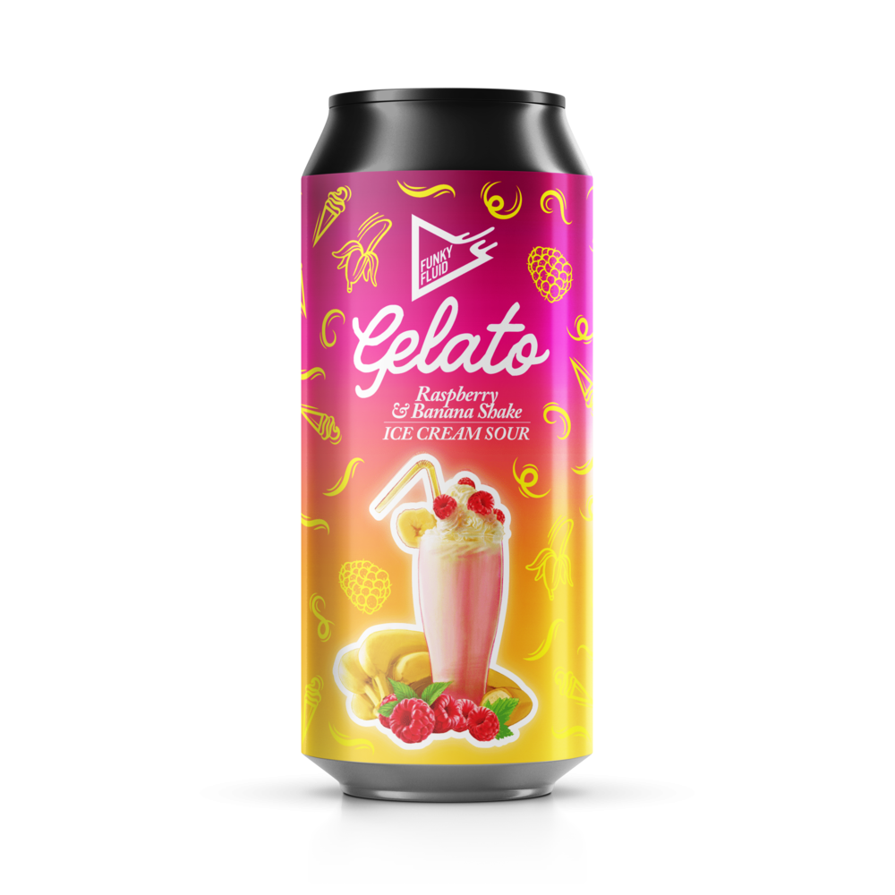 Gelato: Raspberry & Banana Shake 500ml