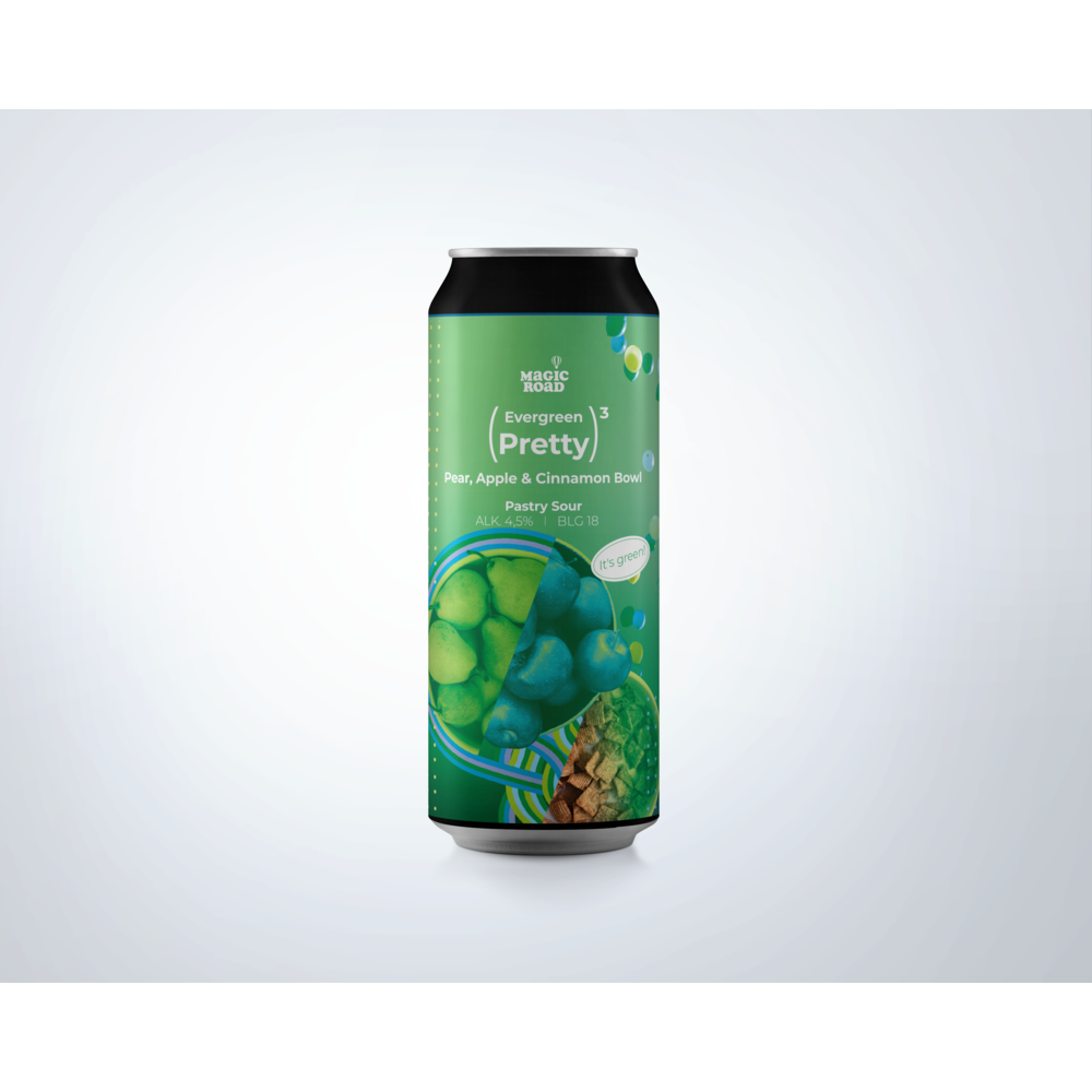 Evergreen Pretty 3: Pear, Apple & Cinnamon Bowl 500ml