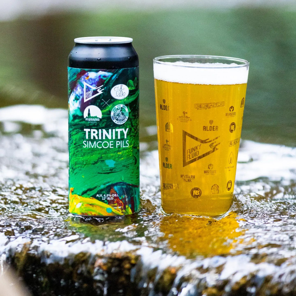 Szklanka 4th Anniversary Funky Fluid 500ml