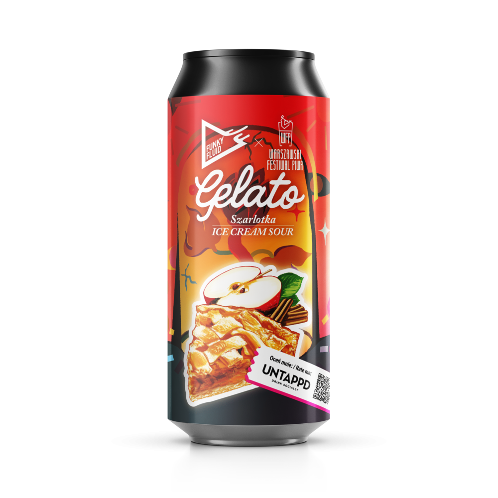 Gelato: Szarlotka (collab Warszawski Festiwal Piwa) 500ml