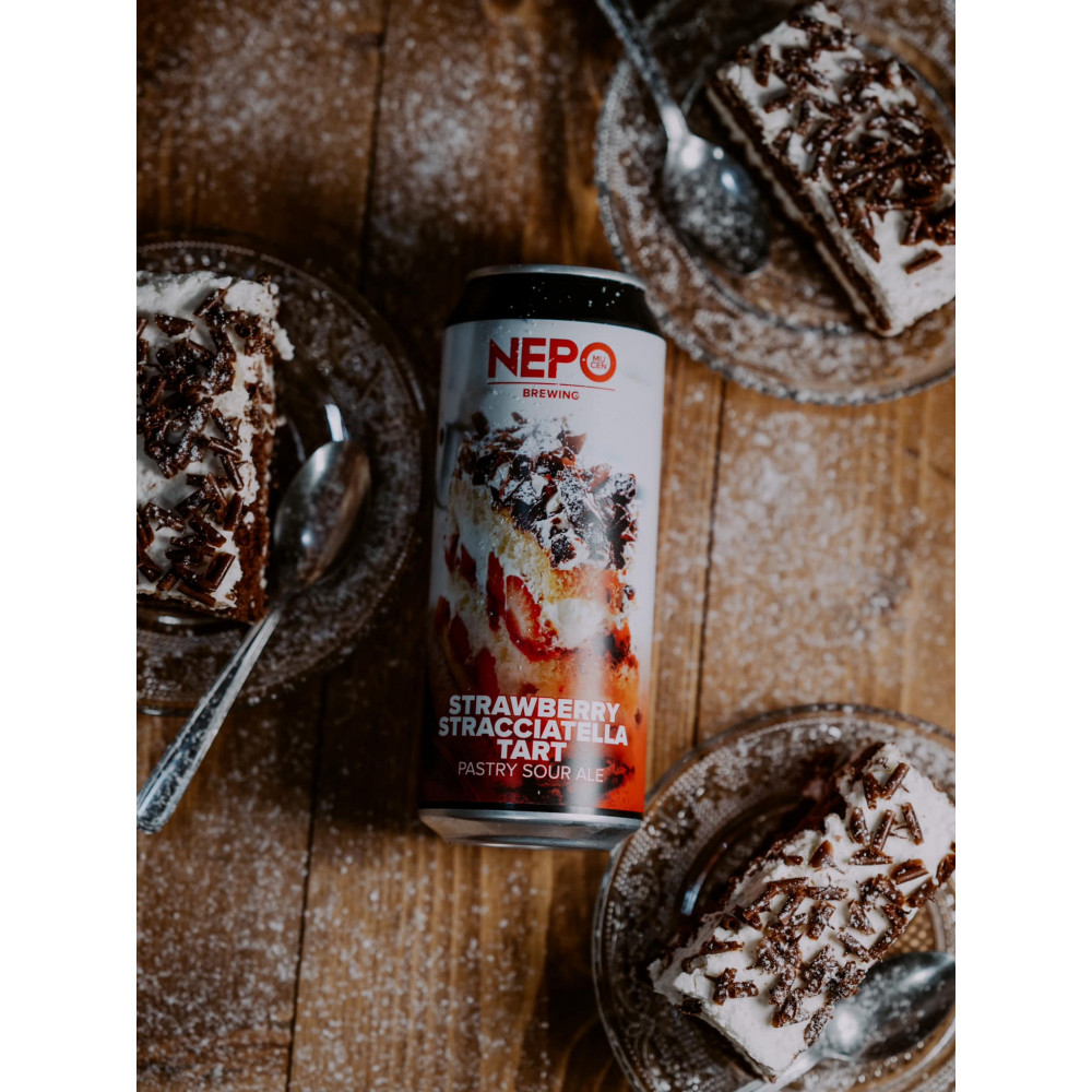 Strawberry Straciatella Tart 500ml